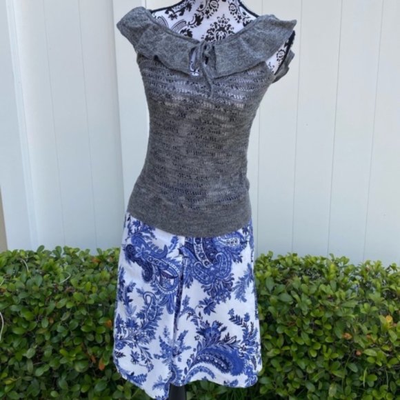 💖MEGA SALE💖StudioM&Tom Bahama&Amer Eagle W SET 2 TShirts + Skirt  ALSU00287 - Picture 5 of 9